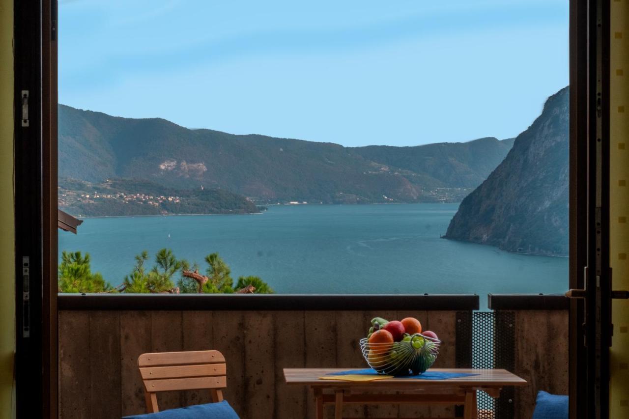 Happy Guest Apartments - Lake Panorama & Pool Riva di Solto Exterior photo